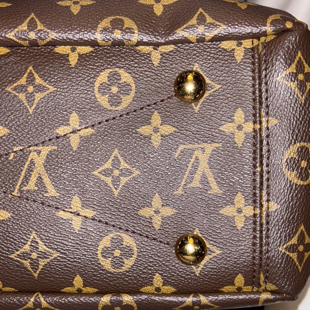 Louis Vuitton Brown and Tan Satchel with Iconic Monogram - Picture 7 of 17